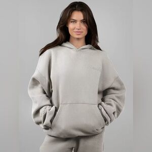 Comfrt Minimalist Hoodie (Cement)